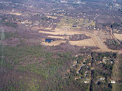 Aerial view of southern Callahan State Park