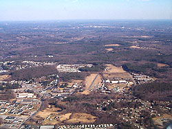 Callahan Park from 2000 feet